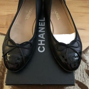 Chanel ballerina flats